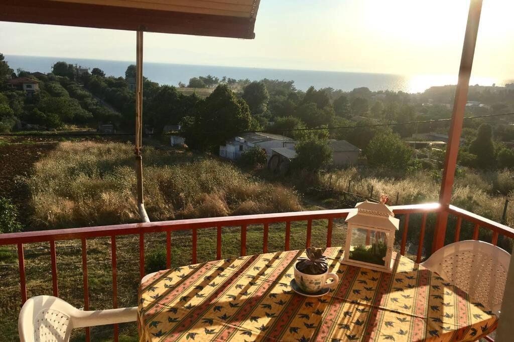 Eva Apartment With Great View 에파노미 외부 사진